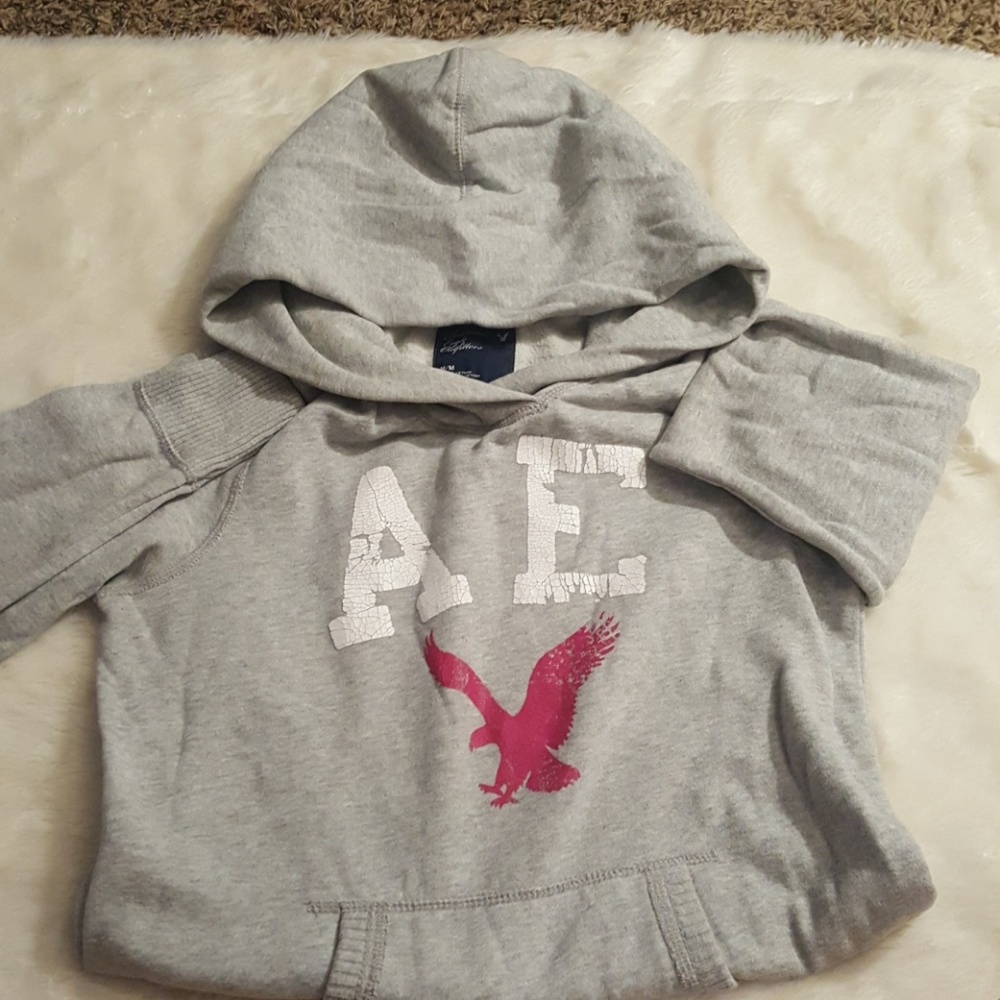 Grey American eagle sweater